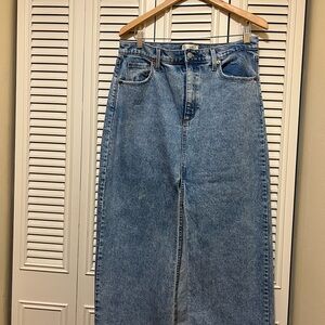 Classic Blue Denim skirt